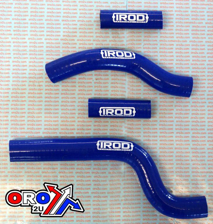 HOSE KIT 4pcs 02-20 YZ250 BLUE, SILICONE RADIATOR YAMAHA, IROD 010047