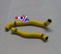 HOSE KIT 2pcs SUZUKI LTZ400 03-08 LT-Z400, Kawasaki KFX400 SILICONE RADIATOR YELLOW, 121411524, 010506