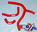 HOSE Y KIT 3pcs CRF450R 13-14 RED, SILICONE RADIATOR RED, IROD 010066