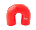 SILICONE HOSE 25MM 180 BEND, RED, UNIVERSAL AIR, WATER, INTAKE
