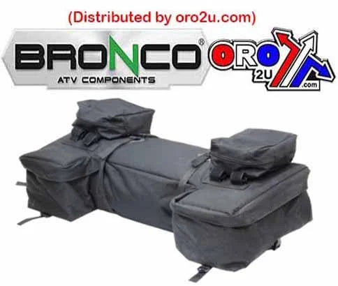 REAR RACK BAG BLACK, BRONCO AT-16051