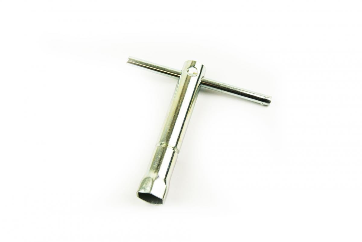 12mm DEEP PLUG WRENCH, Deep 4-Stroke 110mm Long with bar.