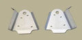 A-ARM PLATES EIGER 400