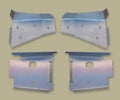 A-ARM SKID PLATES ALUMINUM 08-14 POLARIS RZR 800. 721A RICOCHET