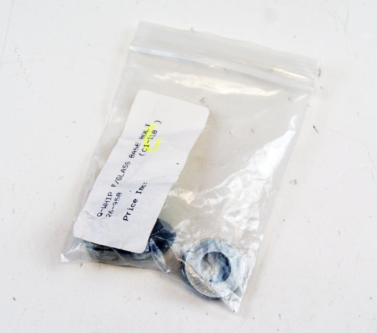 Q-WHIP F/GLASS BASE BOLT