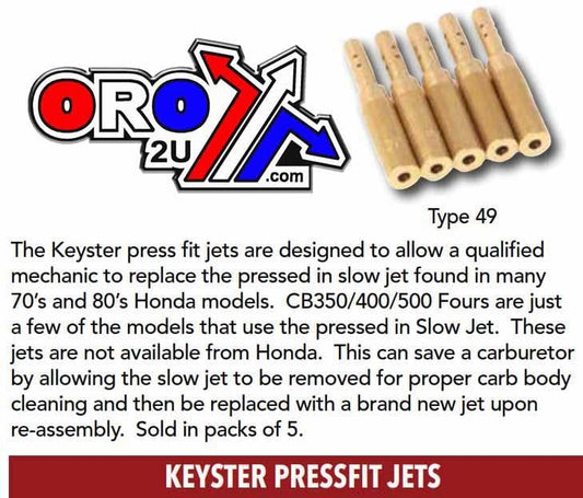 35 SLOW JET KEYSTER TYPE 49 18-5915