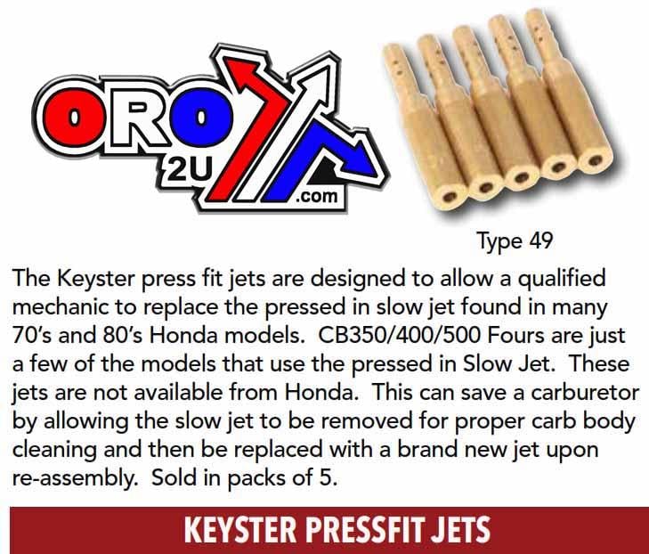 40 SLOW JET KEYSTER TYPE 49 18-5917