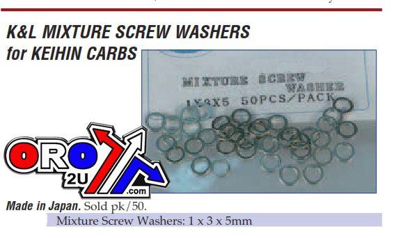 KEIHIN MIXTURE SCREW WASHER, SOLD EACH