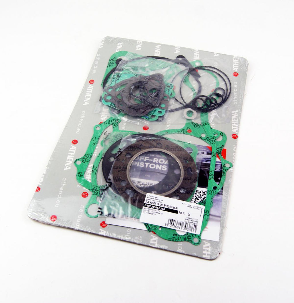 GASKET FULL SET 85-91 CR250, ATHENA P400210850250 24PCS