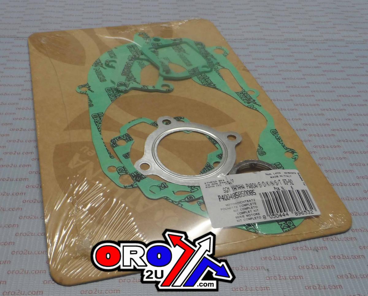 6 Pcs GASKET FULL SET 83-95 PW80, ATHENA P400485850085 YAMAHA