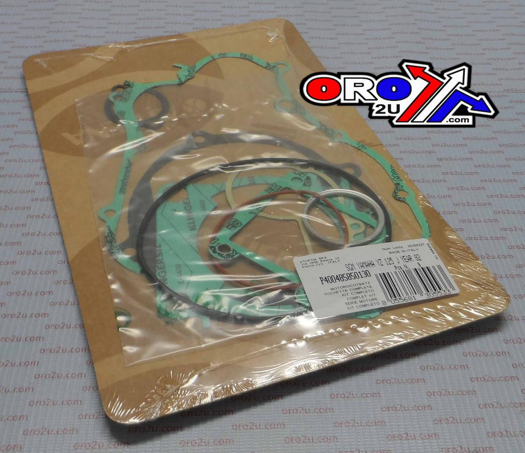 GASKET FULL SET 1982 YZ125, ATHENA P400485850130 YAMAHA