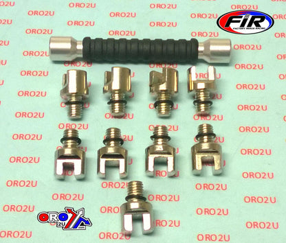 SPOKE WRENCH KEY WITH 9 ENDS