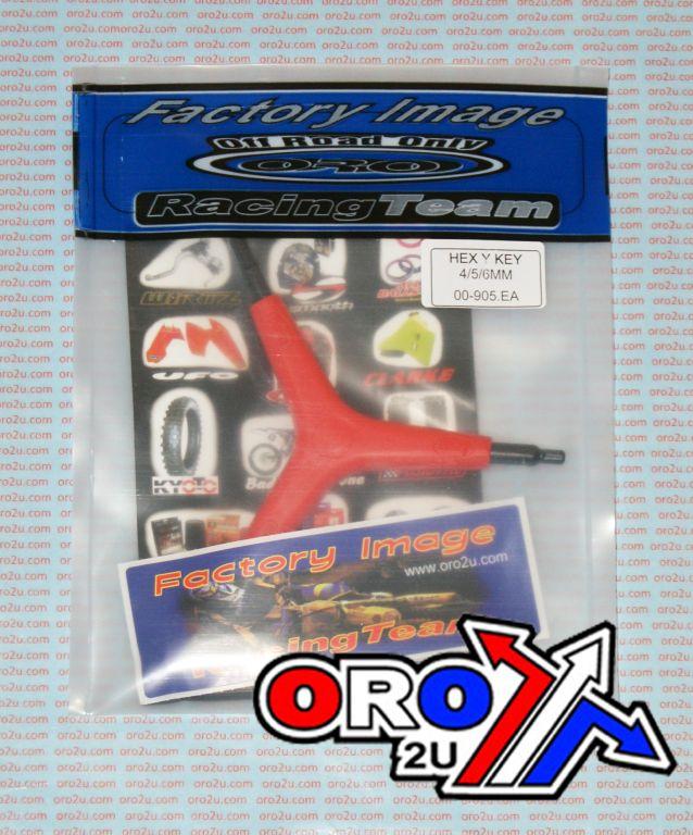 4/5/6mm HEX Y KEY W/8mm