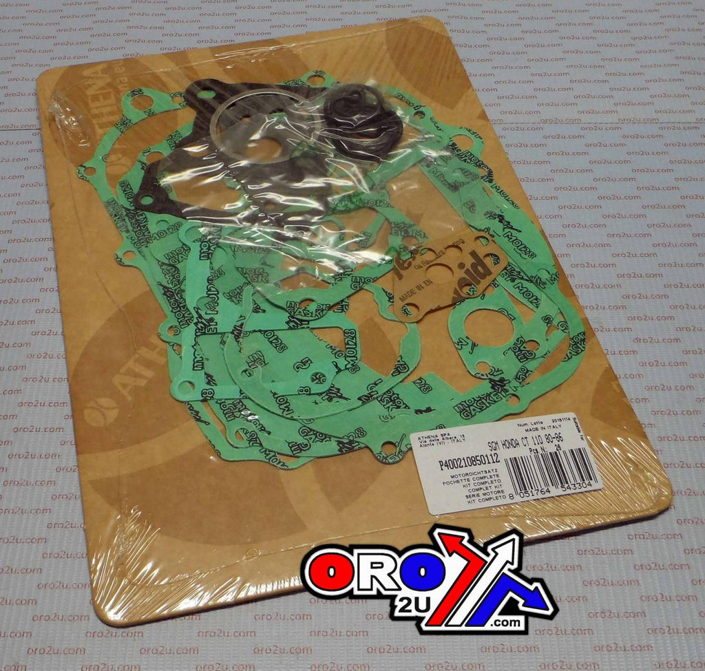 GASKET FULL SET CT100 80-86, ATHENA P400210850112 HONDA