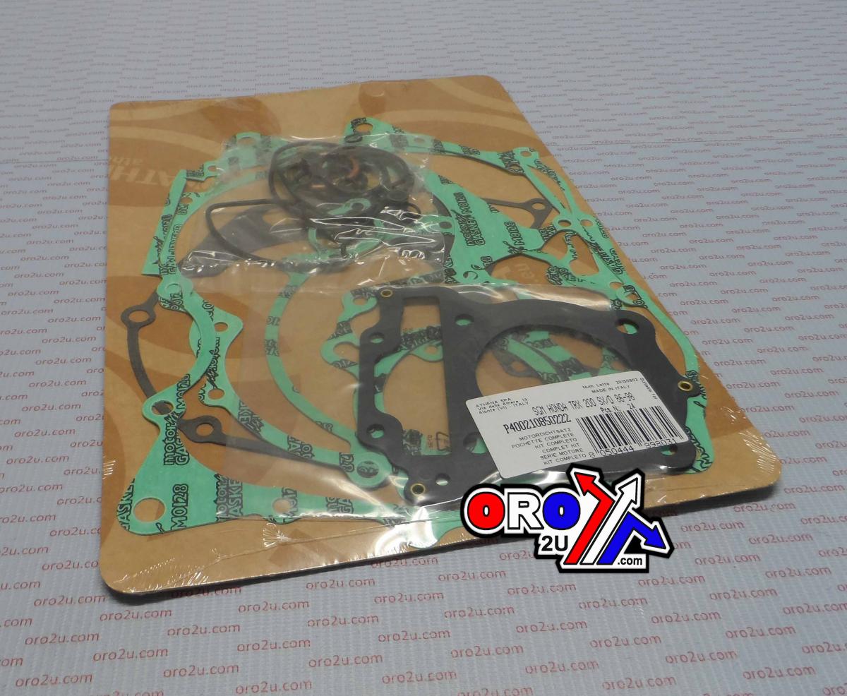 COMPLETE GASKET KIT TRX 200 16-98, ATHENA P400210850222 HONDA