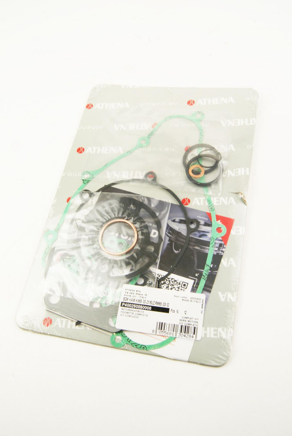 COMPLETE GASKET KIT SUZUKI RM65 03-05, ATHENA P400250850008 KAWASAKI KX65 00-26