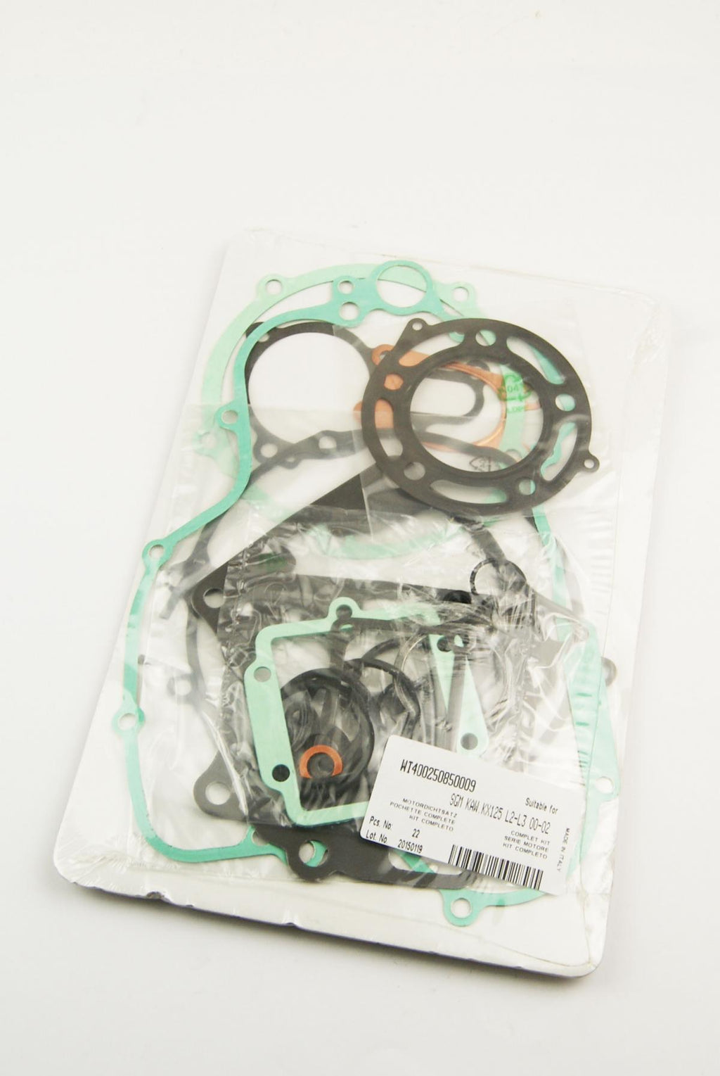 COMPLETE GASKET KIT KX 125 00-02, ATHENA P400250850009 KAWASAKI