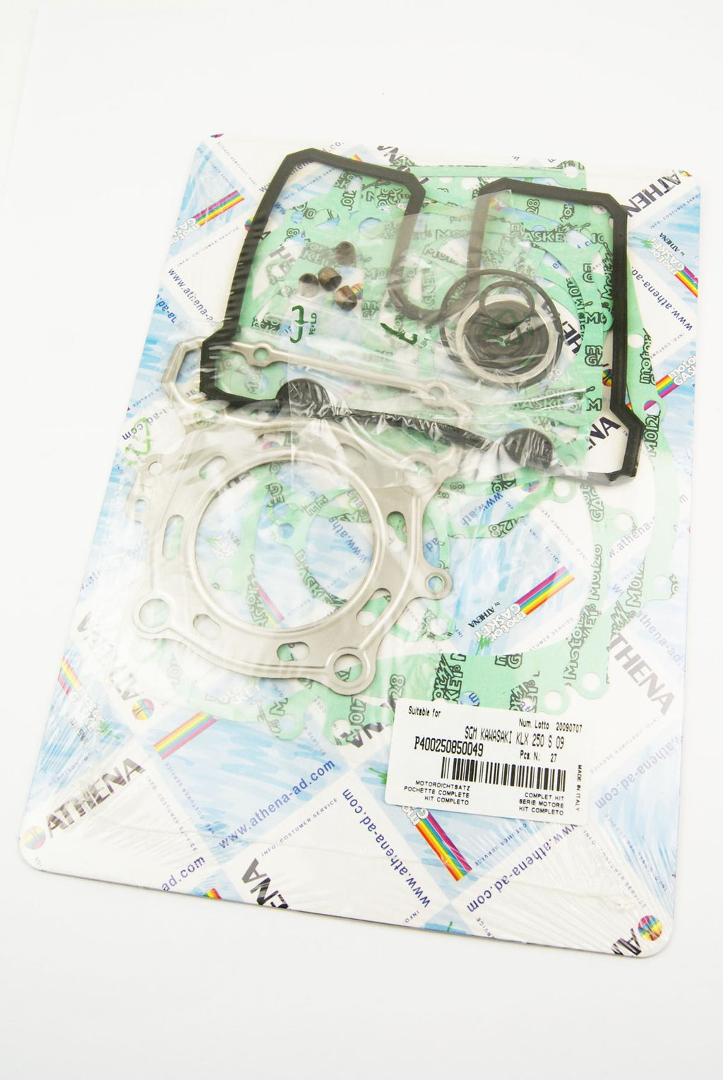 COMPLETE GASKET KIT KLX 250 07-12, ATHENA P400250850049 KAWASAKI