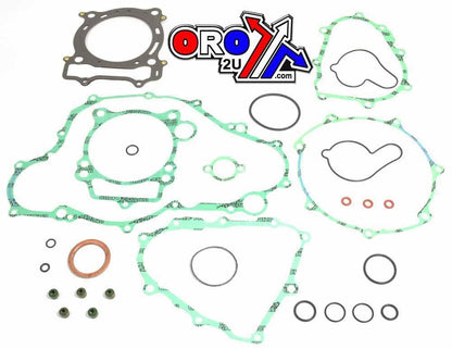 GASKET FULL SET 04-09 CRF250, WITH STEM SEALS