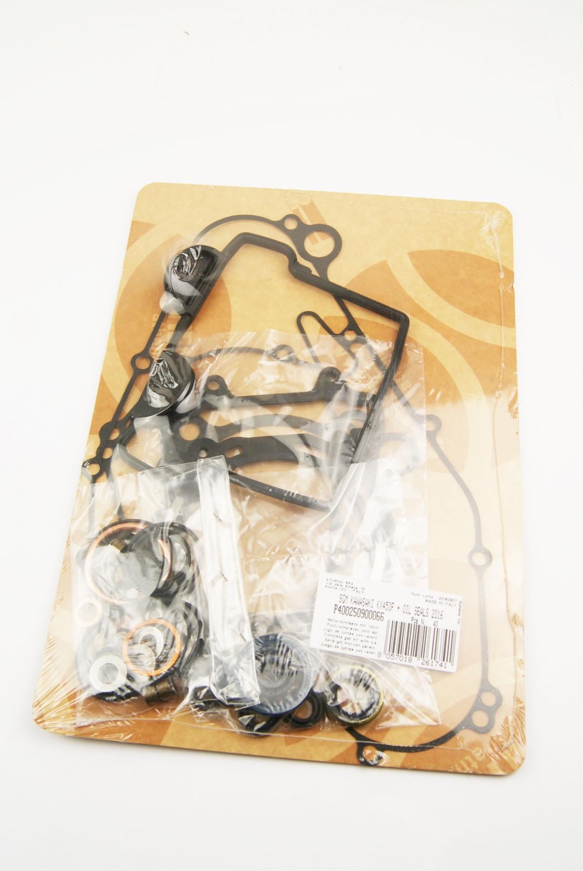 COMPLETE GASKET KIT KX 450F 16-19, ATHENA P400250900066 KAWASAKI