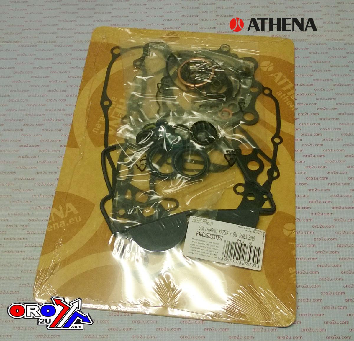 COMPLETE GASKET KIT KX 250F 17-19, ATHENA P400250900067 KAWASAKI