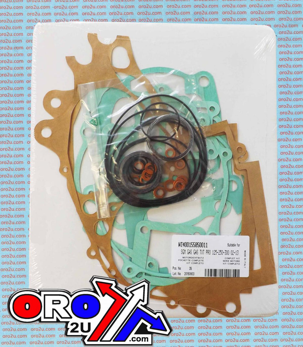 COMPLETE GASKET KIT TXT 125/250/300 02-13, ATHENA P400155850011 GAS GAS