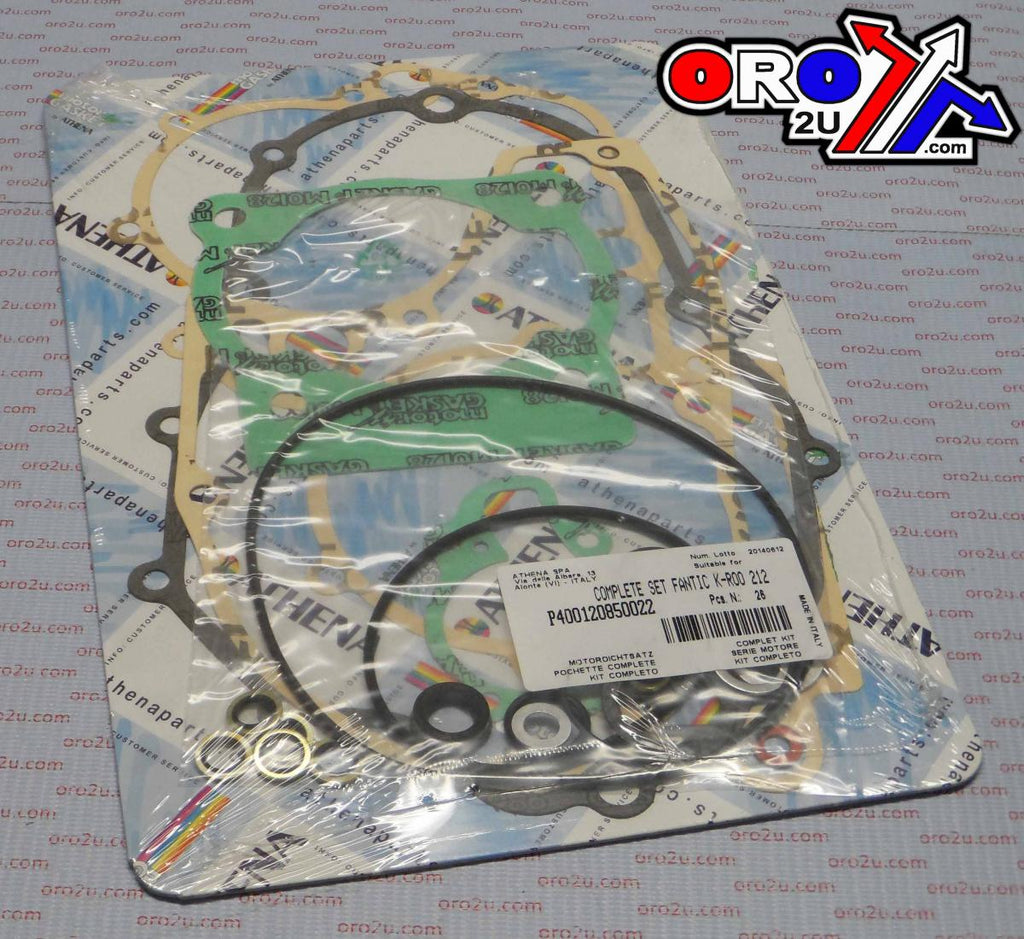 COMPLETE GASKET KIT FANTIC R100 LC 212CC 1983, ATHENA P400120850022