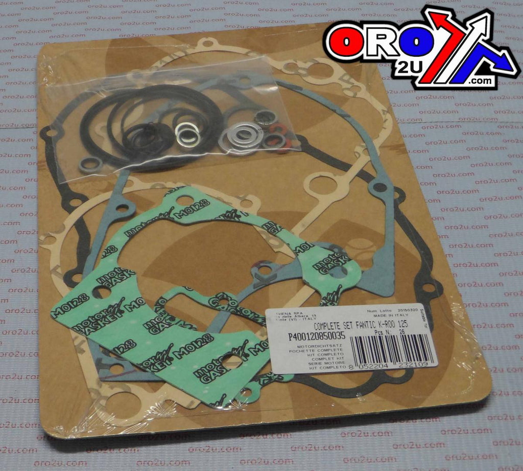 COMPLETE GASKET KIT FANTIC R00 LC 125 91-93, ATHENA P400120850035