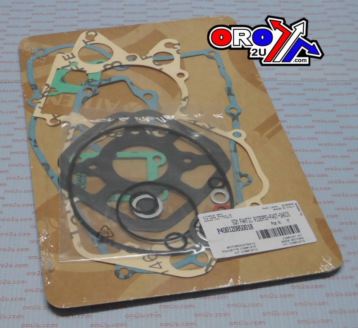 COMPLETE GASKET KIT FANTIC 50 86-89, ATHENA P400120850018