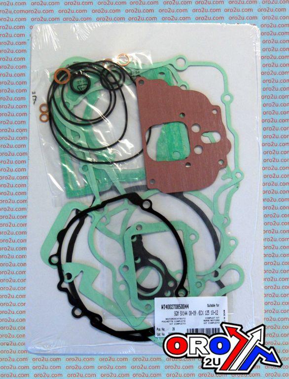 COMPLETE GASKET KIT KTM EXC/SX/XC 125/150 06-16, P400270850044 ATHENA HUSQVARNA HUSABERG