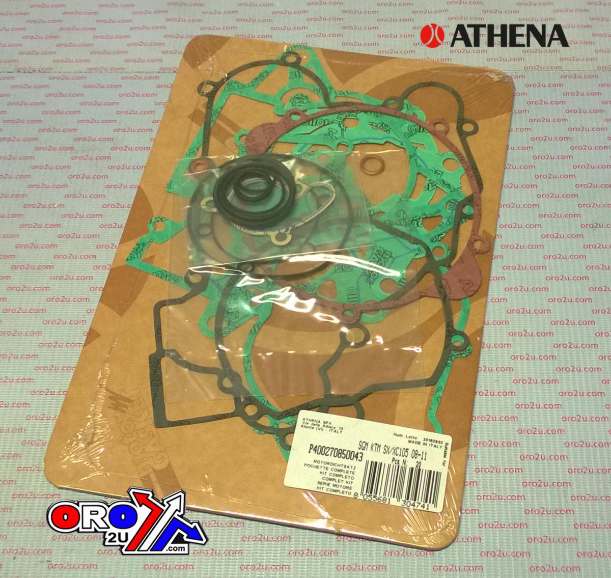 COMPLETE GASKET KIT KTM SX/XC 105 04-11, ATHENA P400270850043