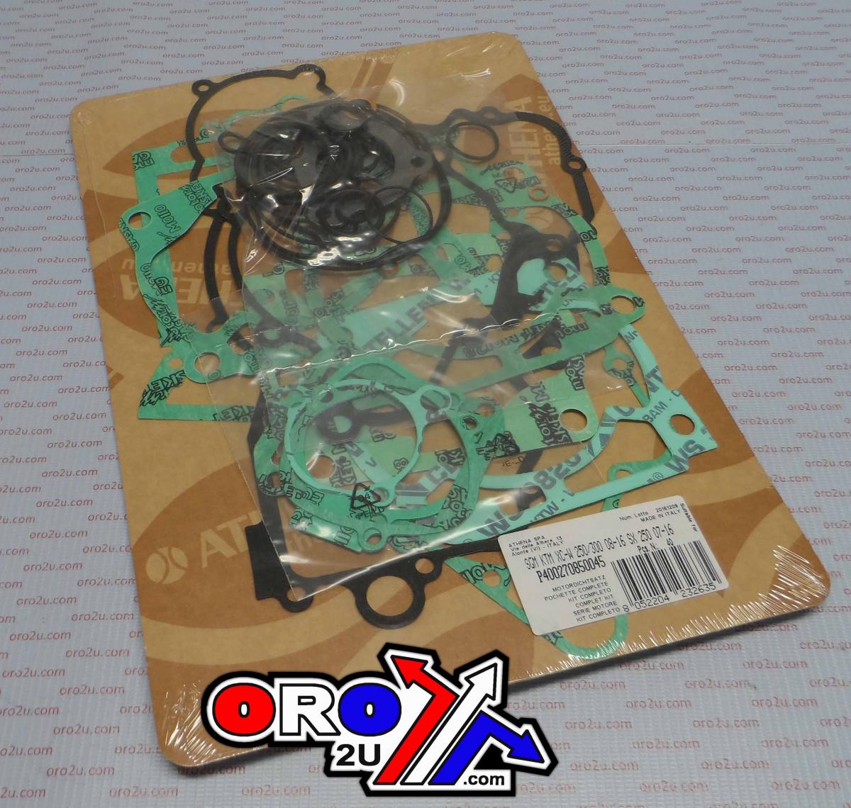 COMPLETE GASKET KIT KTM 250/300 06-18, ATHENA P400270850045 HUSQVARNA HUSABERG