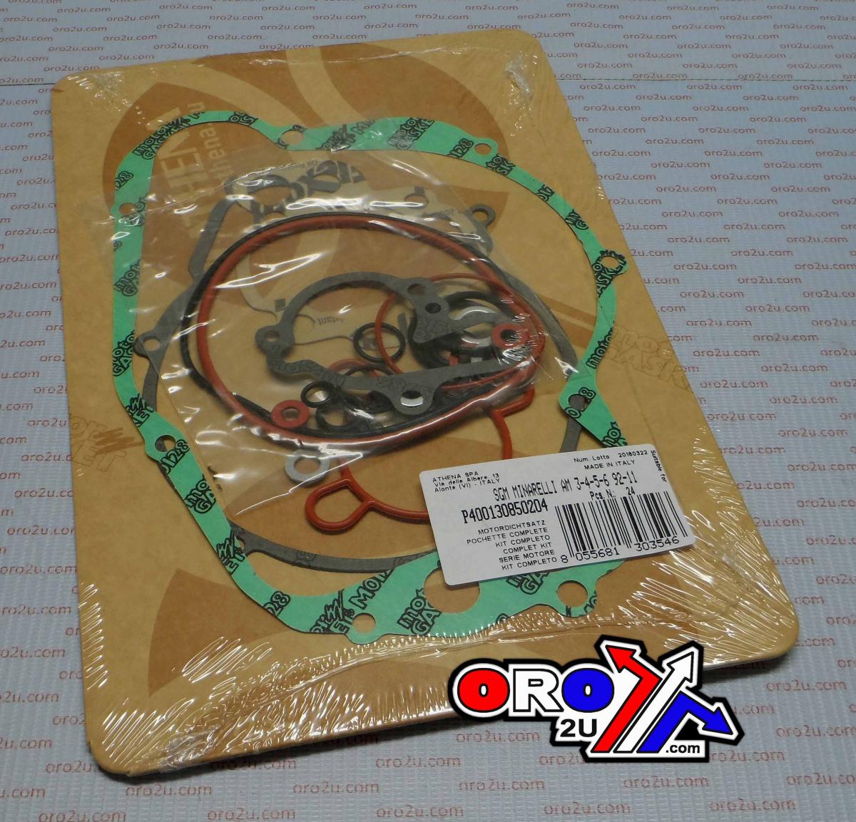COMPLETE GASKET KIT APRILIA 50CC 90-12, ATHENA P400130850204 HM MALAGUTI YAMAHA