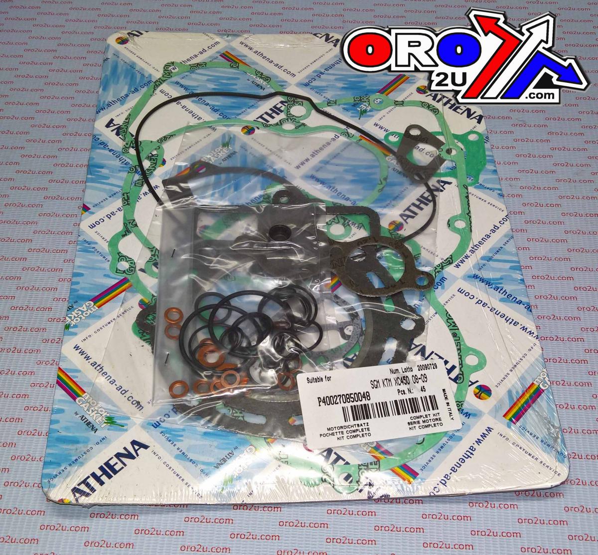 COMPLETE GASKET KIT KTM XC 450 08-09, ATHENA P400270850048