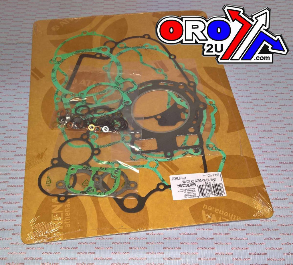 COMPLETE GASKET KIT KTM EXC/SX 400/450 00-09, ATHENA P400270850019 BETA RR 400/450