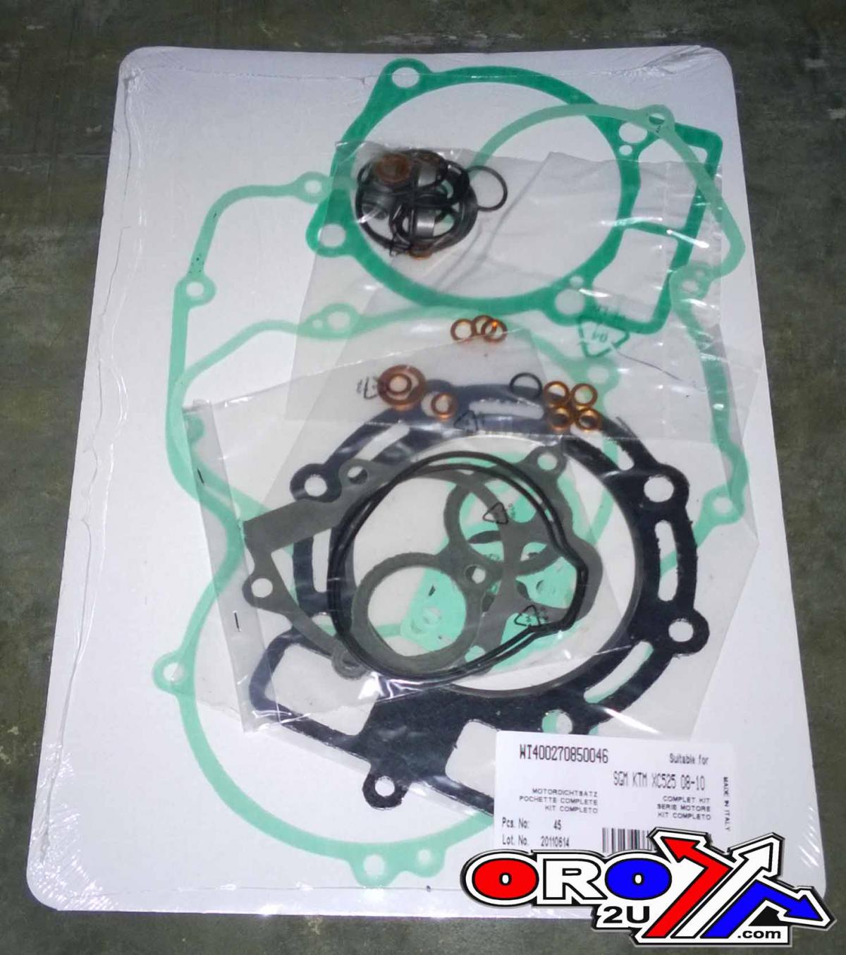 COMPLETE GASKET KIT KTM XC 525 08-10, ATHENA P400270850046