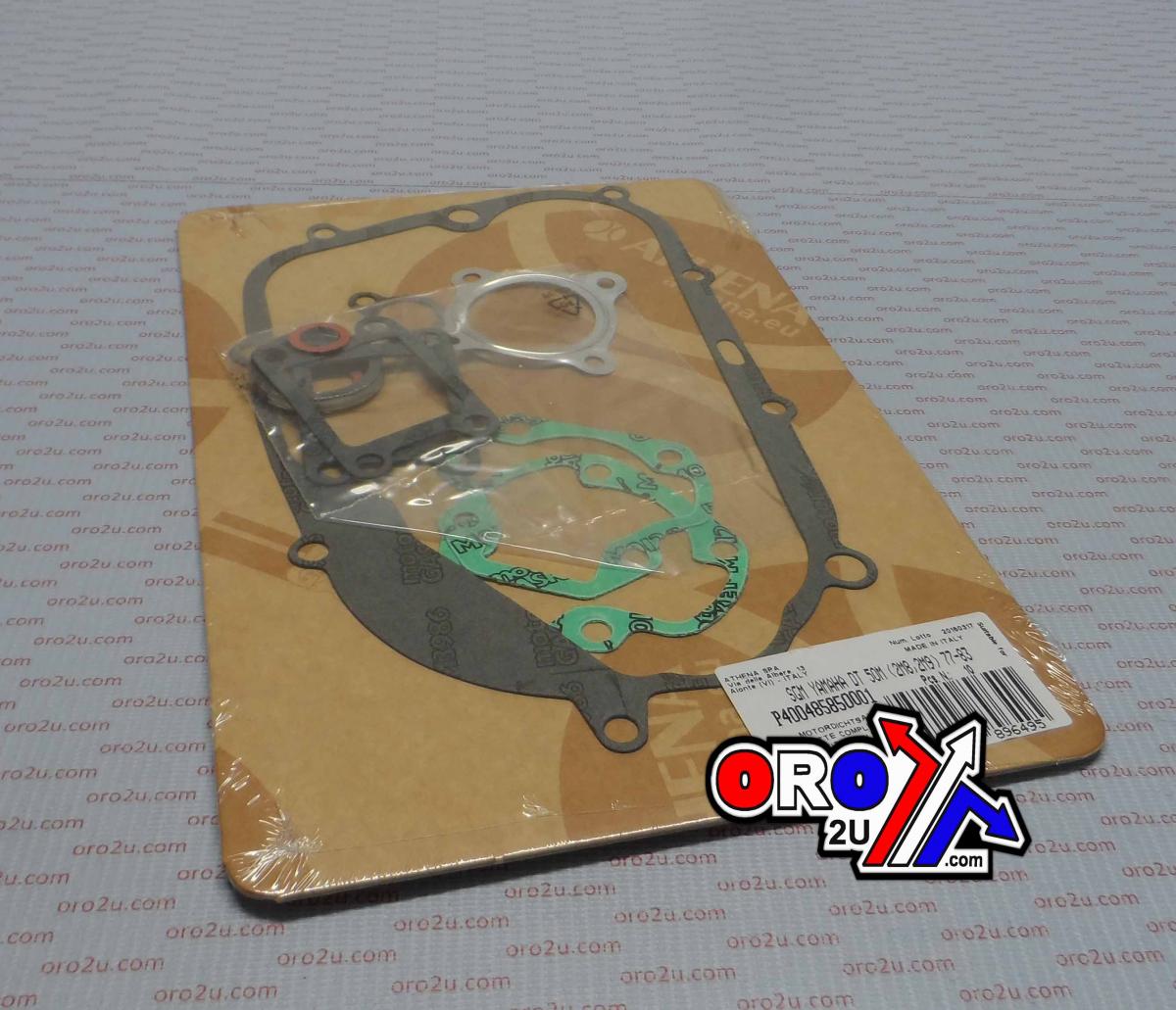 COMPLETE GASKET SET DT/GT/MR/RD/TY 50/60 73-83, ATHENA P400485850001 YAMAHA
