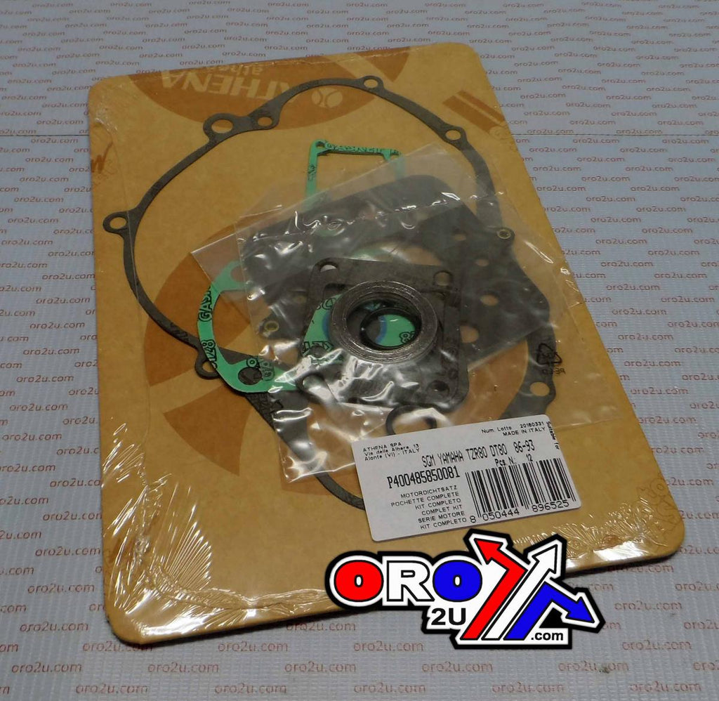 COMPLETE GASKET KIT DT/TZR 80 86-93, ATHENA P400485850081 YAMAHA