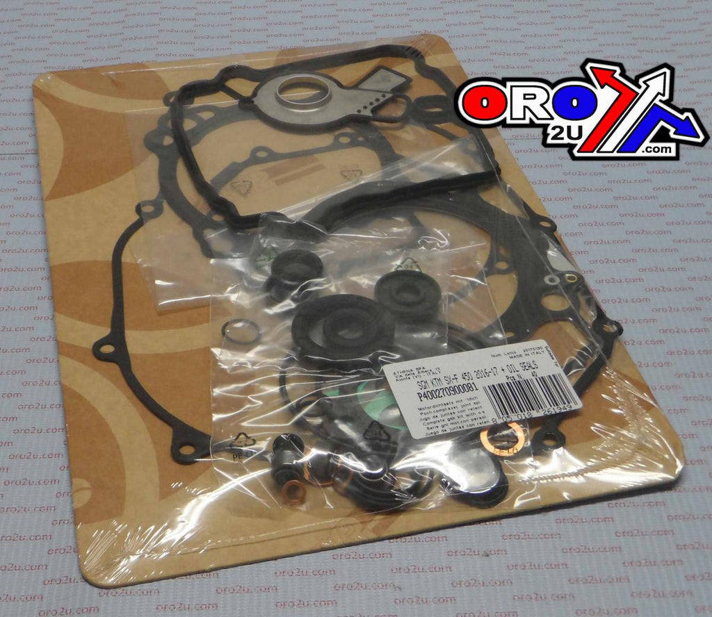 COMPLETE GASKET KIT KTM SX-F/XC-F 450 16-18, ATHENA P400270900081 HUSQVARNA