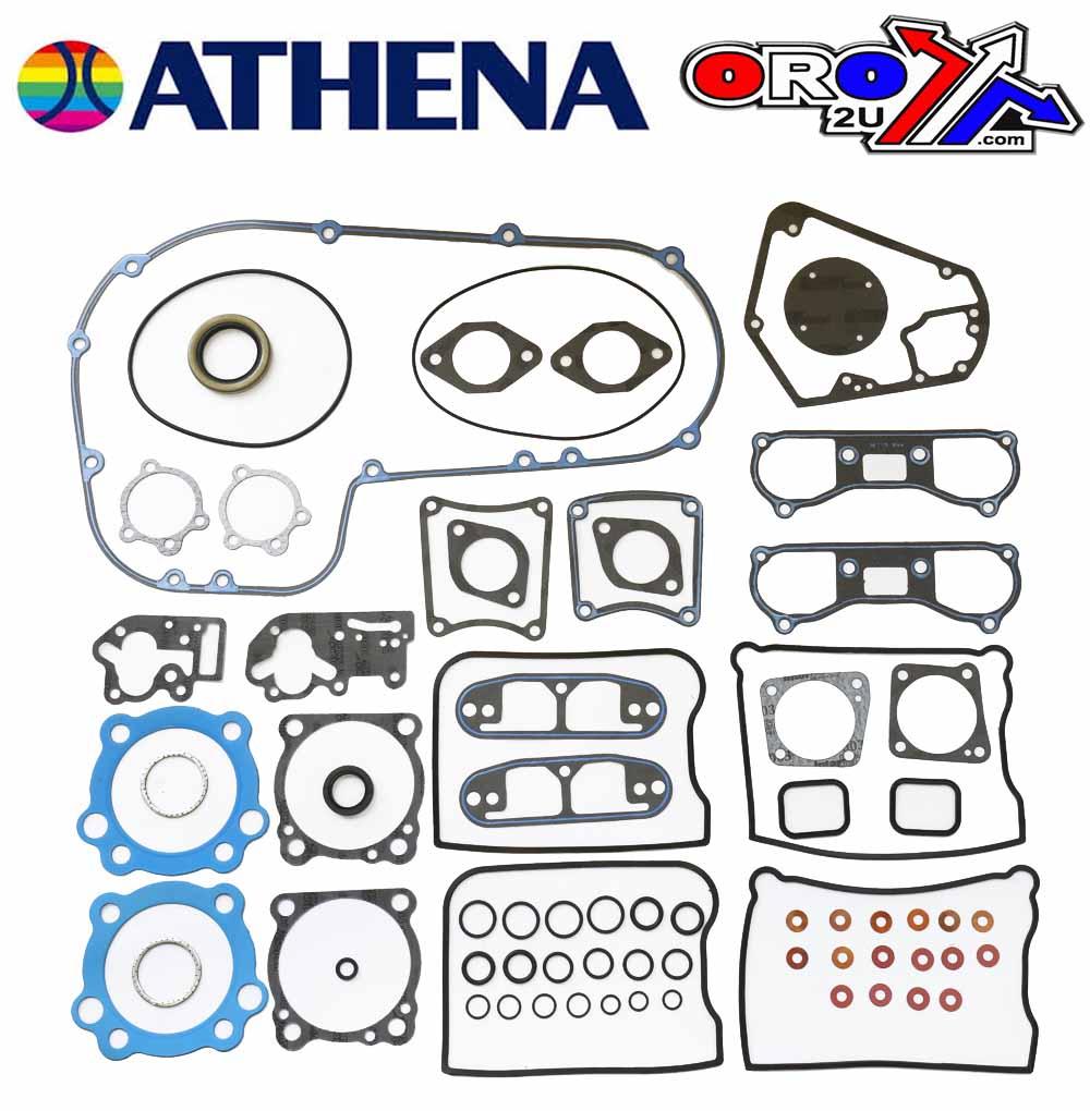 COMPLETE GASKET KIT HD FLT/FXR 1340 84-86, ATHENA P400195900902 HARLEY DAVIDSON