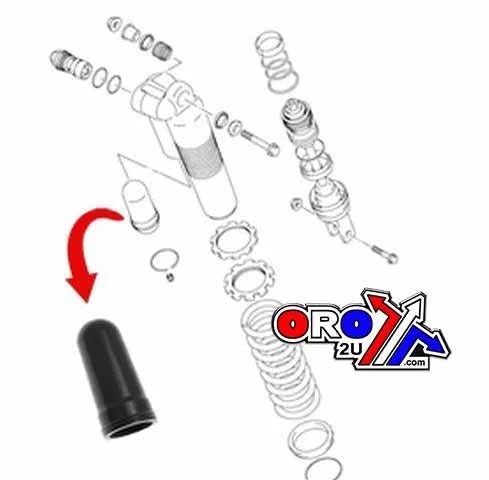 KYB BLADDER D50 x L90mm SHOCK, 120105000101