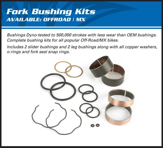 FORK BUSHING KIT 13-19 KAW KX250/SUZ RMZ250/450, ALLBALLS 38-6108 DIRT