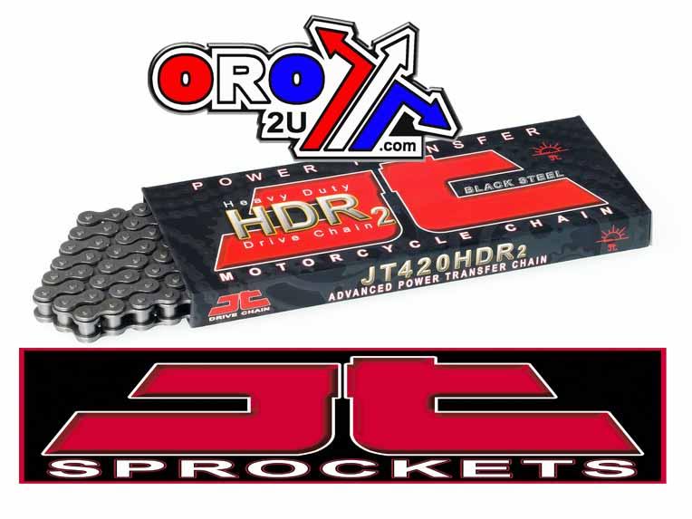 DRIVE CHAIN HEAVY DUTY 420HDR 120L BLACK JTC420HDR120SL