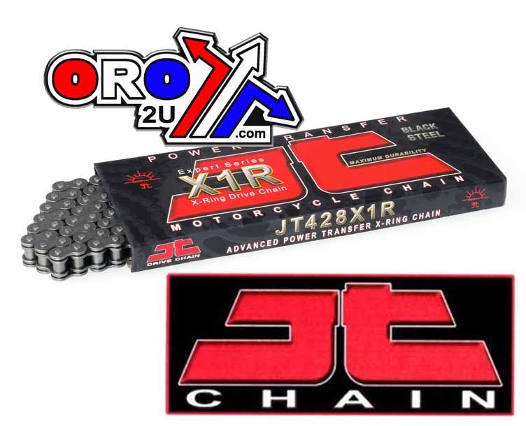 DRIVE CHAIN HEAVY DUTY X-RING CHAIN 428X1R 134L BLACK JTC428X1R134SL