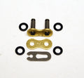 DRIVE CHAIN SPRING LINK X-RING 520X1R GOLD-BLACK JTCL520X1RGBS