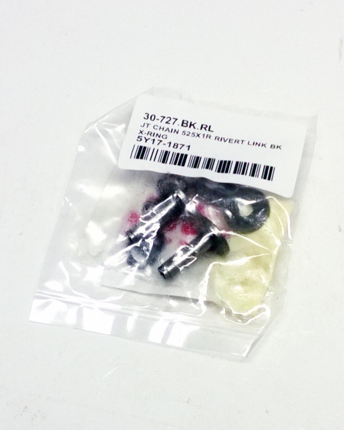 DRIVE CHAIN RIVET LINK X-RING 525X1R3 BLACK JTCL525X1R3R