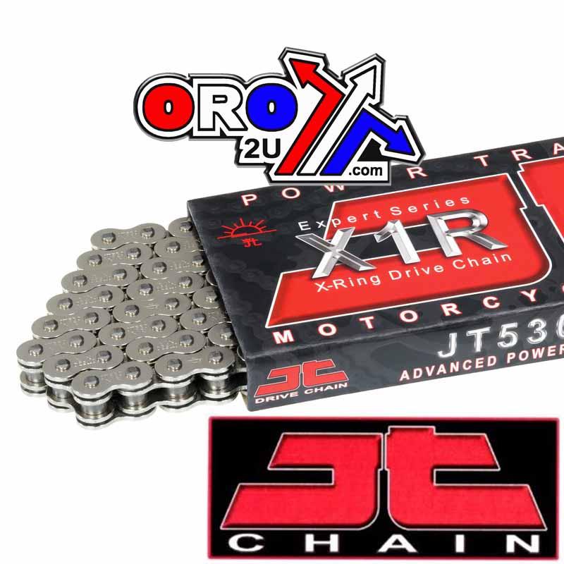 DRIVE CHAIN HEAVY DUTY X-RING 530X1R 110L NICKEL JTC530X1RNN110R