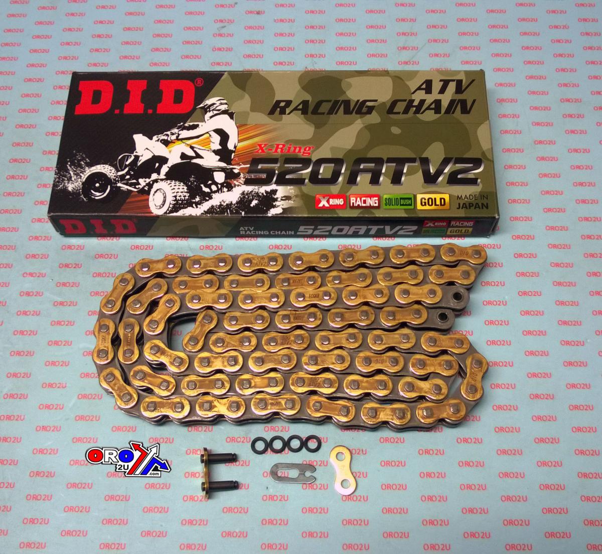 DID 520ATV 108L X-RING CHAIN [FJ] DID520ATVGB108