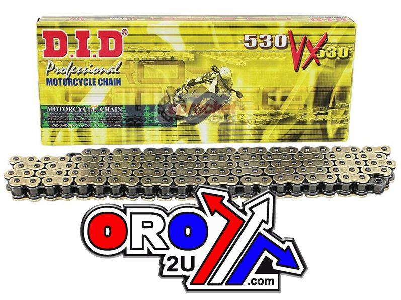DID 530VX X-RING GB CHAIN 124L ZJ DID530VXGB124