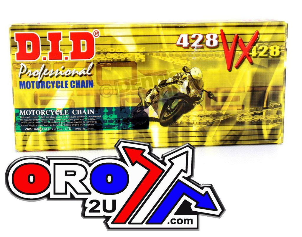 DID 428VX GOLD CHAIN 134 LINKS DID428VXGB134